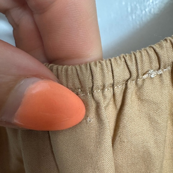 Marea By Liz Joy JANE DRESS Camel Tan Size Large - Picture 6 of 12